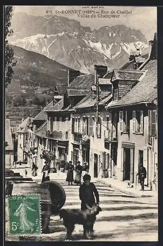 AK Saint-Bonnet, Rue de Chaillol, Vallee du Champsaur