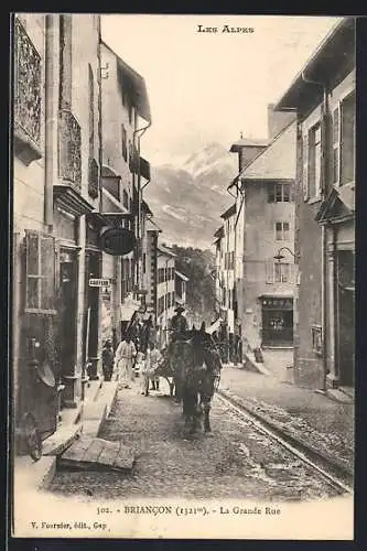 AK Briancon, La Grande Rue