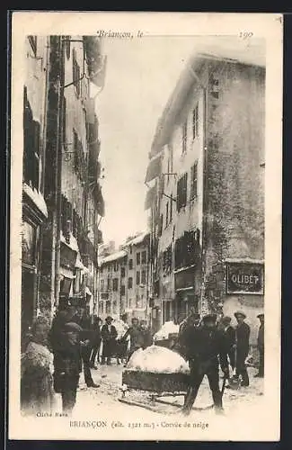 AK Briancon, Corvée de neige