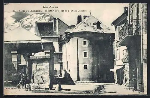 AK St-Bonnet /Champsaur, Place Grenette