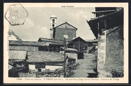 AK Saint-Veran, Interieur du Village