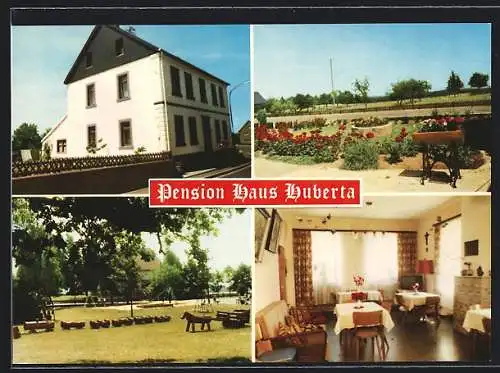 AK Roderath /Eifel, Pension Haus Huberta, Dederichs