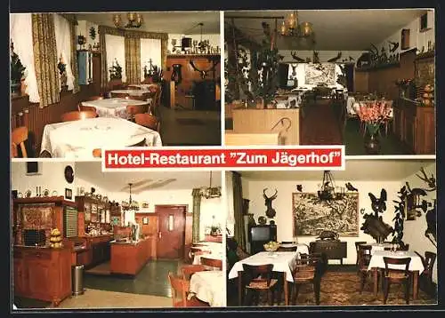 AK Simmerath-Rurberg, Hotel-Restaurant Zum Jägerhof, Inh. Oswald u. Edda Hilger