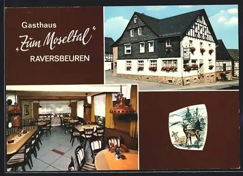 AK Raversbeuren, Gasthaus Zum Moseltal, Bes. Kurt Hammen