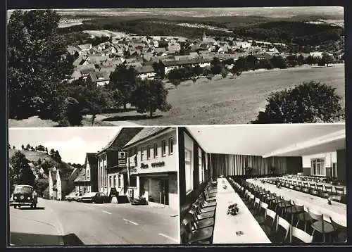 AK Kohlberg / Esslingen, Gesamtansicht, Metzgerei