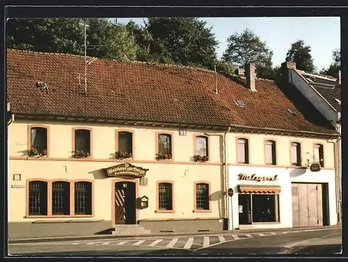 AK Alzenau / Mainfrk., Gasthaus zur Brezel, Inh.: Werner Trageser, Wasserloser Str. 1