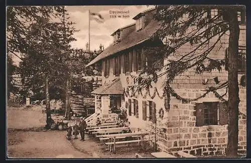 AK Dreisessel im Bayr. Wald, Das neuerbaute Unterkunftshaus