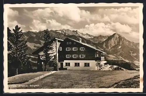 AK Sonthofen, Gasthaus Allgäuer Berghof