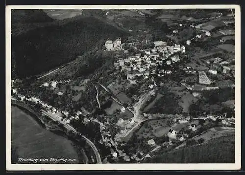 AK Freusburg, Flugzeugbild der Stadt