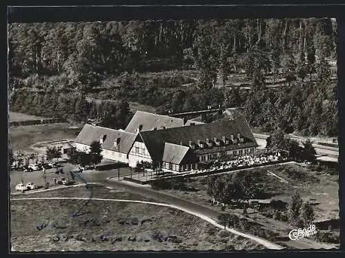 AK Siegburg, Autobahn-Rasthaus an der Autobahn Köln-Frankfurt, Pächter F. Linden