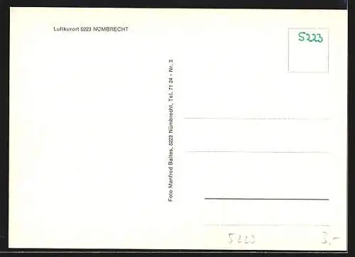 AK Nümbrecht, Berliner Platz und Kurpark