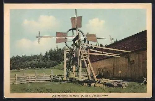 AK Rural Quebec, Old Windmill