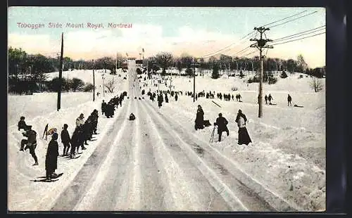 AK Montreal, Toboggan Slide Mount Royal