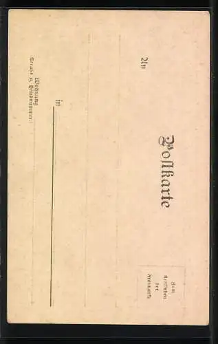 AK Engel singen auf einer Wolke