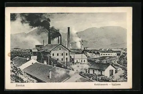 AK Zenica, Blick auf das Kohlenwerk