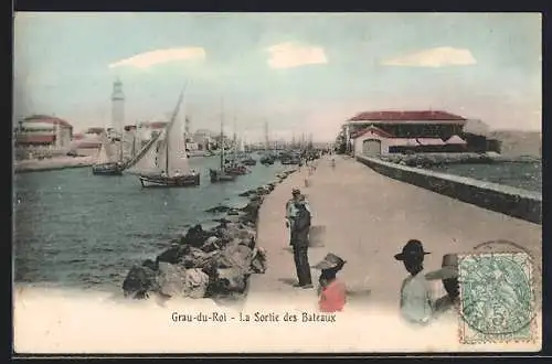 AK Grau-du-Roi, La Sortie des Bateaux