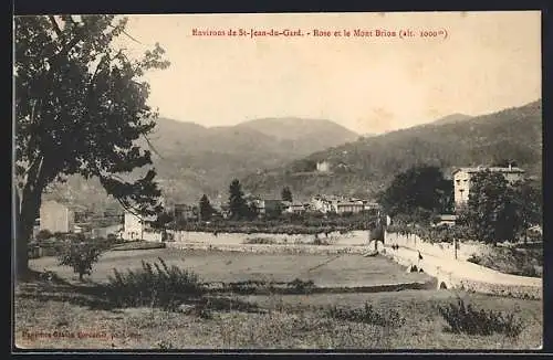 AK St-Jean-du-Gard, Rose et le Mont Brion