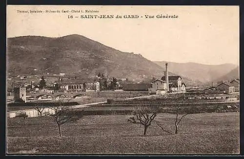AK Saint-Jean-du-Gard, Vue Gènèrale