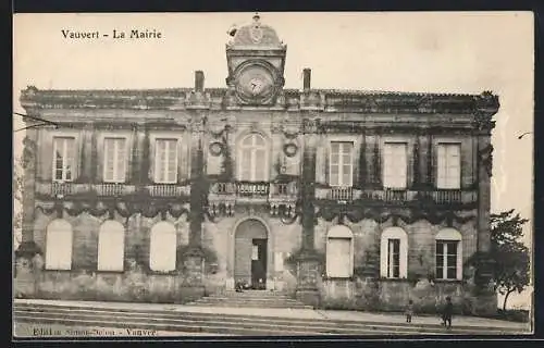 AK Vauvert, La Mairie