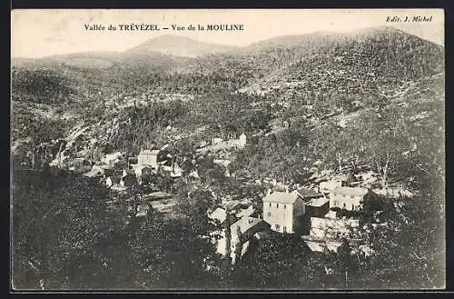 AK Mouline, Vue de la Mouline-Vallèe du Trèvèzel