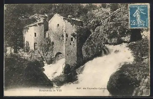 AK Vis, Source de la Vis