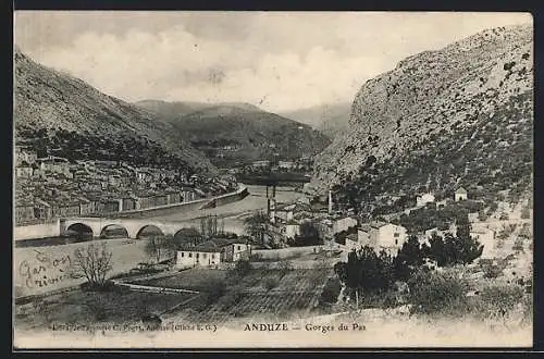 AK Anduze, Gorges du Pas