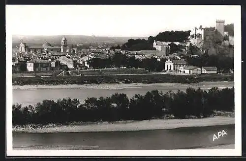 AK Beaucaire, Vue Gènèrale