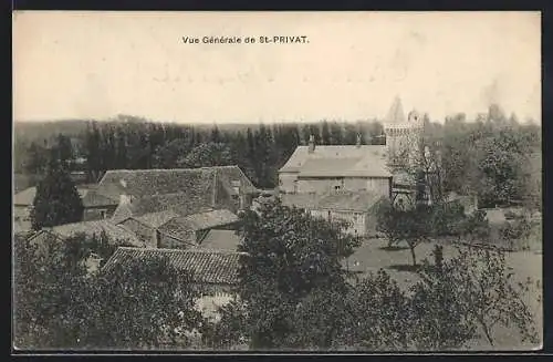 AK St-Privat, Vue Gènèrale