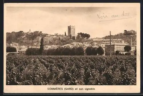 AK Sommières, Sommières et son vignoble