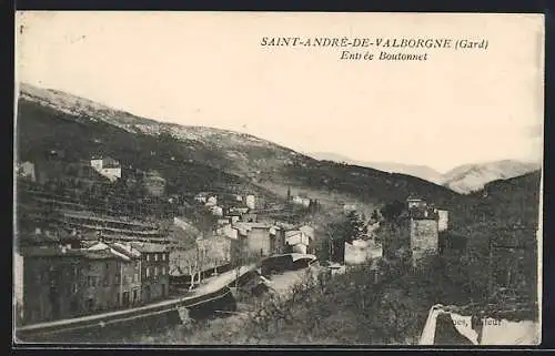 AK Saint-Andrè-de-Valborgne, Entrèe Boutonnet