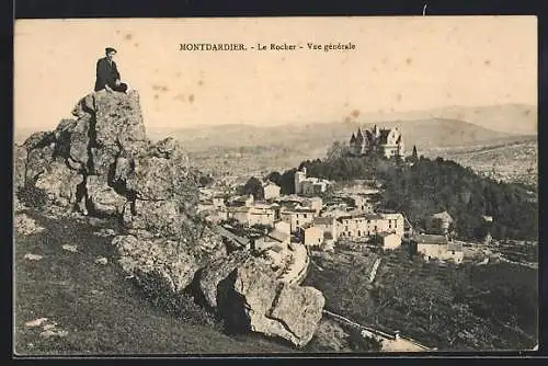 AK Montdardier, Le Rocher-Vue gènèrale