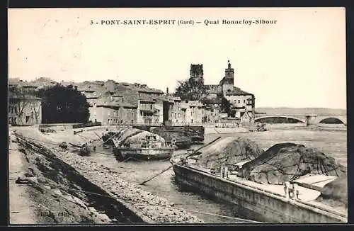 AK Pont-Saint-Esprit, quai Bonnefoy-Sibour