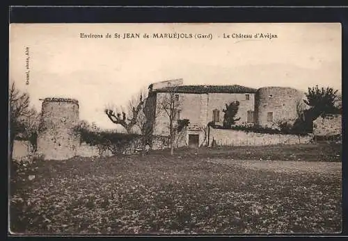 AK Saint-Jean-de-Maruèjols, Le Chateau d`Avèjan