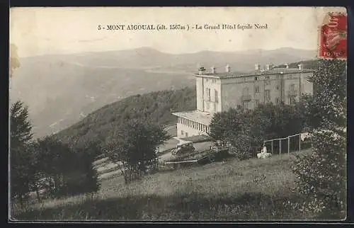 AK Mont Aigoual, Le Grand Hotel facade Nord