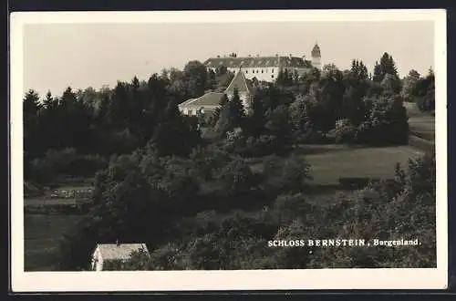 AK Bernstein i. Burgenland, Blick zum Schloss