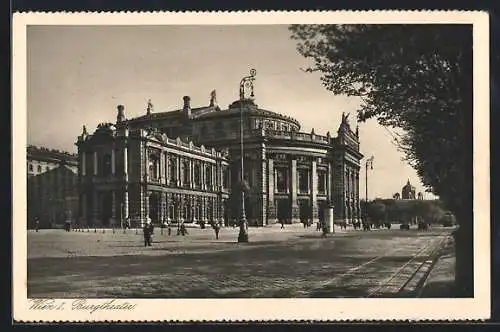 AK Wien, Blick zum Burgtheater