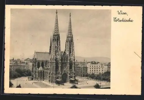 AK Wien, Blick zur Votivkirche