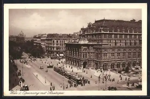 AK Wien, Opernring mit Staatsoper