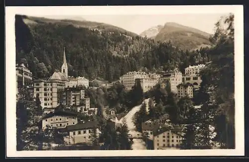 AK Badgastein, Ansicht von der Villa Solitude