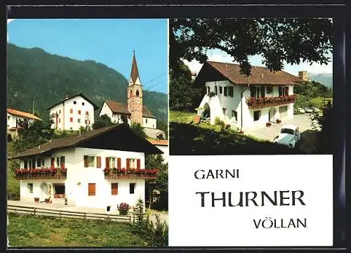 AK Völlan bei Meran, Garni Thurner