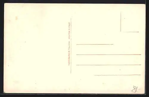 AK Buenos Aires, Paseo de Julio, Strassenbahn