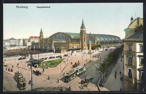 AK Hamburg-St.Georg, Hauptbahnhof