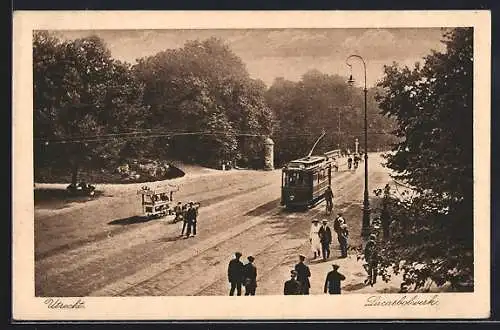 AK Utrecht, Lucasbolwerk, Strassenbahn