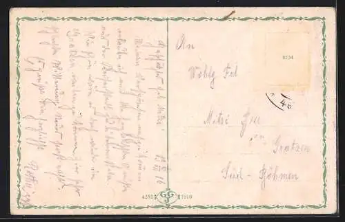 AK Wien I., Opernring, Strassenbahnen