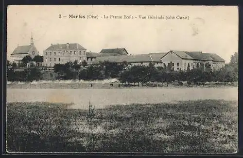 AK Merles, La Ferme Ecole-Vue Gènèrale