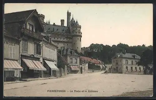 AK Pierrefonds, La Place et le Chateau