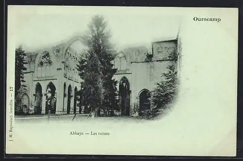 AK Ourscamp, Abbaye-Les ruines