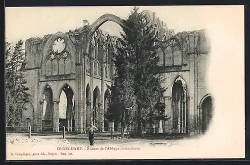 AK Ourschamp, Ruines de l`Abbaye cistercienne