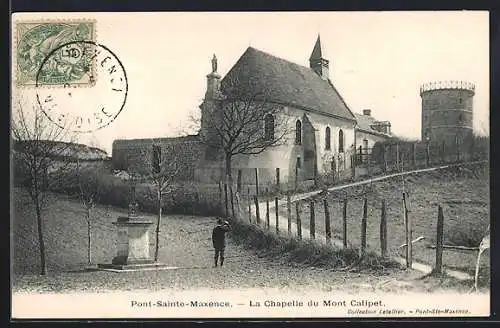 AK Pont-Sainte-Maxence, La Chapelle du Mont Calipet