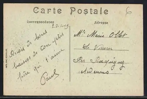 AK Pont-Sainte-Maxence, Le Moncel-Ancienne Abbaye-Intèrieur du Cloitre